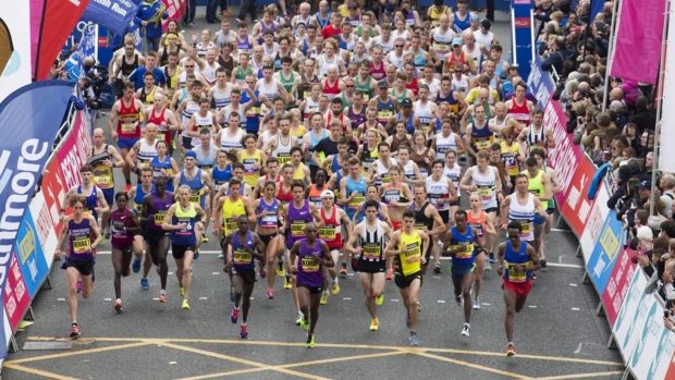 Thousands of runners have taken part in the Great Scottish Run in Glasgow