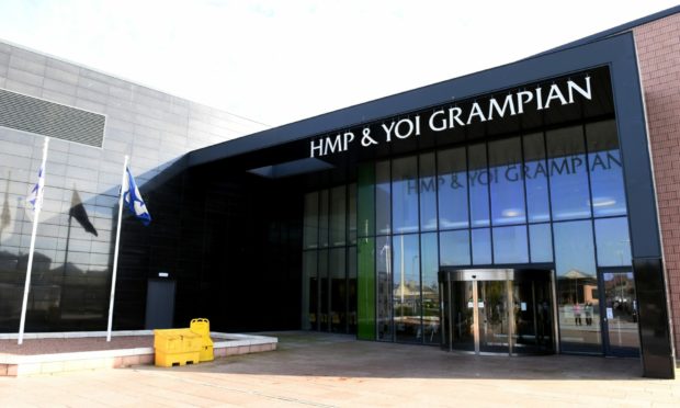 The drugs were discovered at HMP Grampian