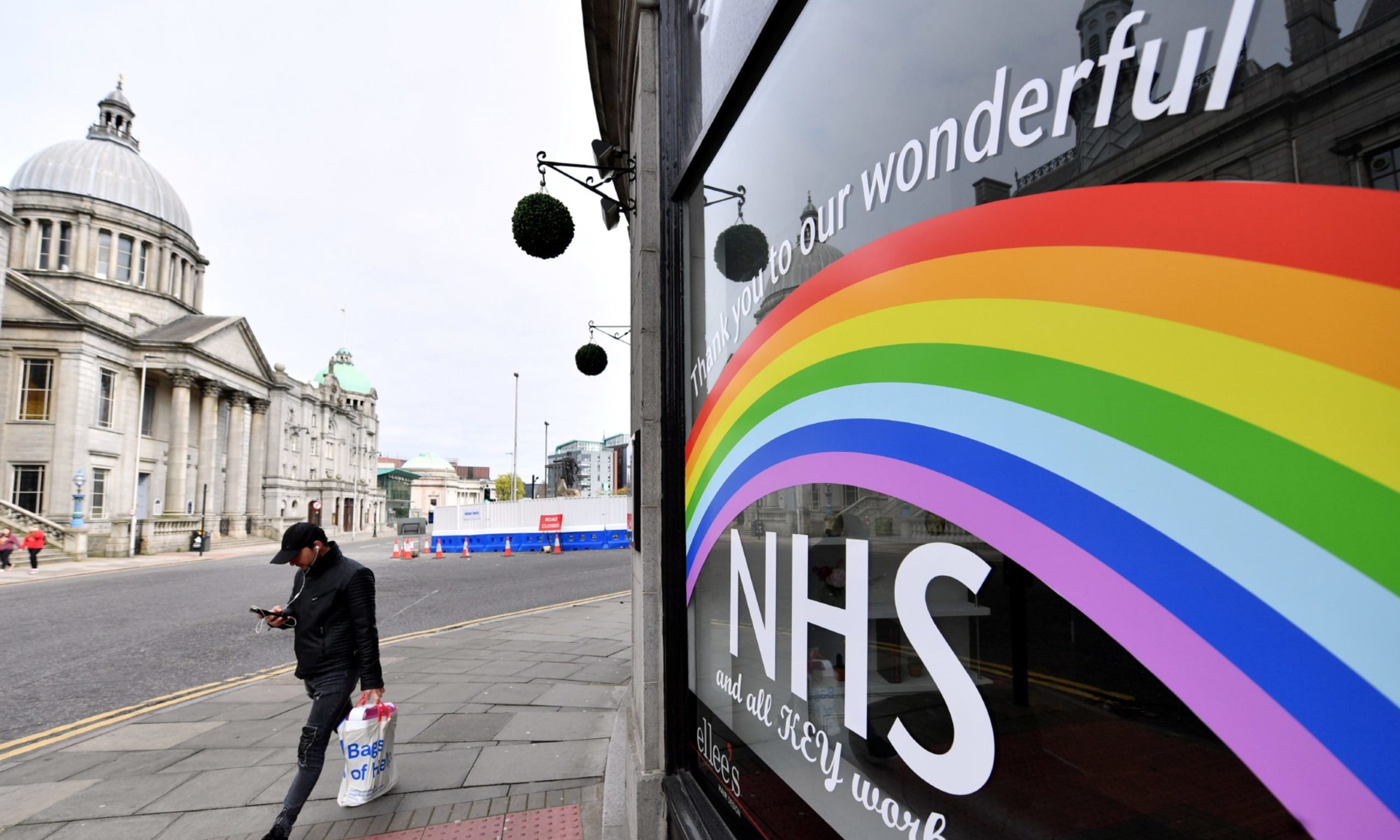 Throughout the pandemic, the public has shown support for the NHS with displays of colourful rainbows