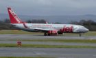 A Jet 2 plane at Manchester Airport