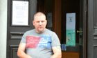 Aaron McIntyre leaves Aberdeen Sheriff Court
