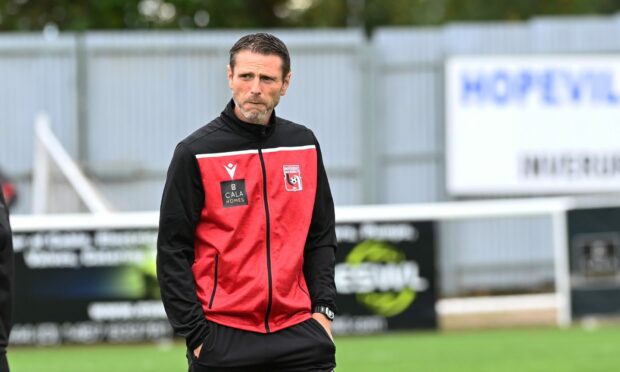 Inverurie Locos manager Richard Hastings