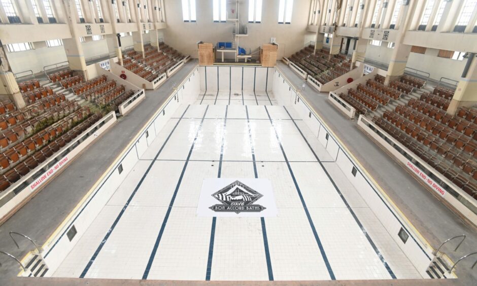 Councillors voted not to explore the possibility of contributing some of the £150m masterplan funding to efforts to restore Bon Accord Baths, Aberdeen.