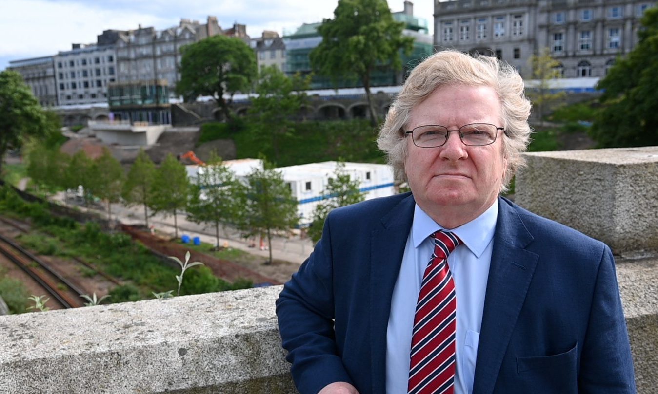 Councillor Ian Yuill said rumours granite from UTG was being destroyed at an Aberdeenshire quarry was "very concering".