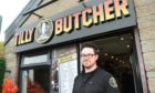 The Tilly Butcher, Liam Scott, has hit out at the council for roadworks. Image:  Paul Glendell/DC Thomson.