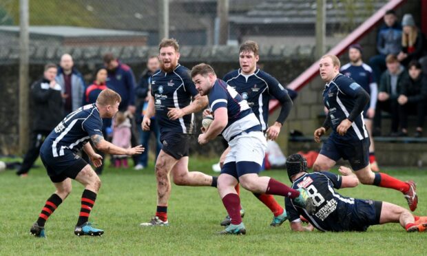 The Boxing Day fixture at Rubislaw was postponed last year.