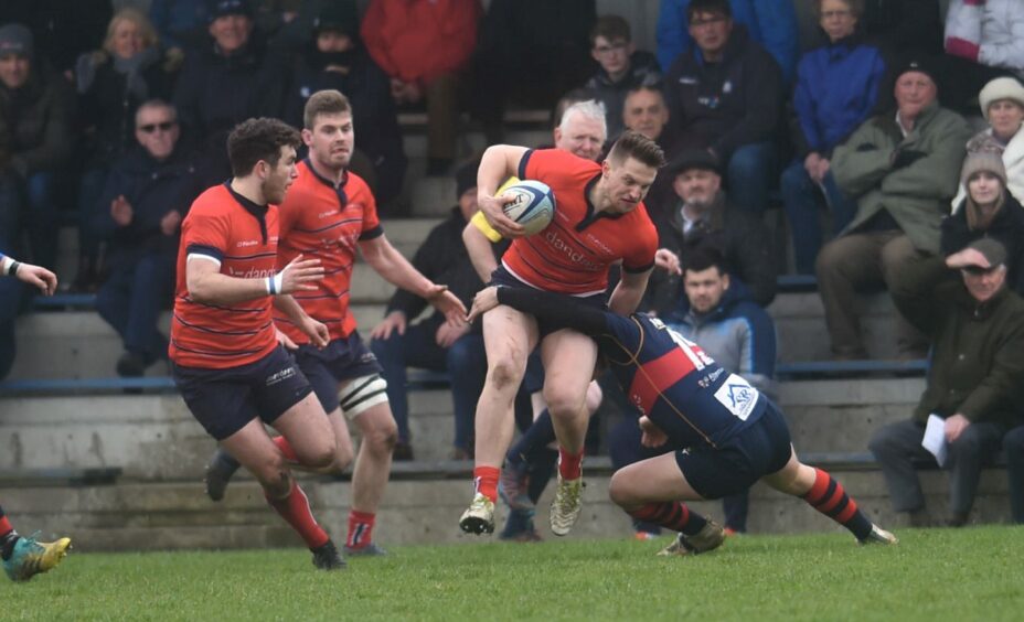Nat Coe, who was appointed Aberdeen Grammar co-captain in the summer