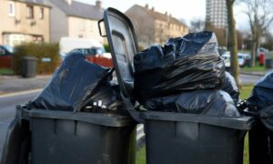 Aberdeen households should prepare for bin collections to be disrupted. Picture by Kenny Elrick.



Picture by KENNY ELRICK     03/01/2017