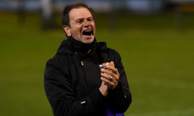 Rothes boss Ross Jack. Image: Kenny Elrick/DC Thomson