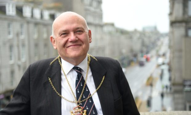 Lord Provost Barney Crocket once backed a bike hire scheme for Aberdeen