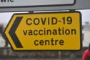 Covid vaccination centre in Stonehaven