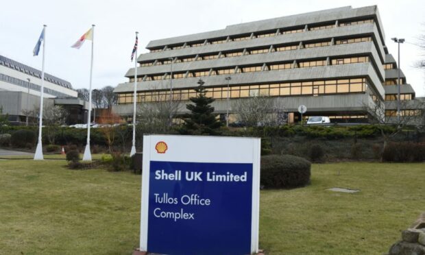 Shell headquarters in Aberdeen
