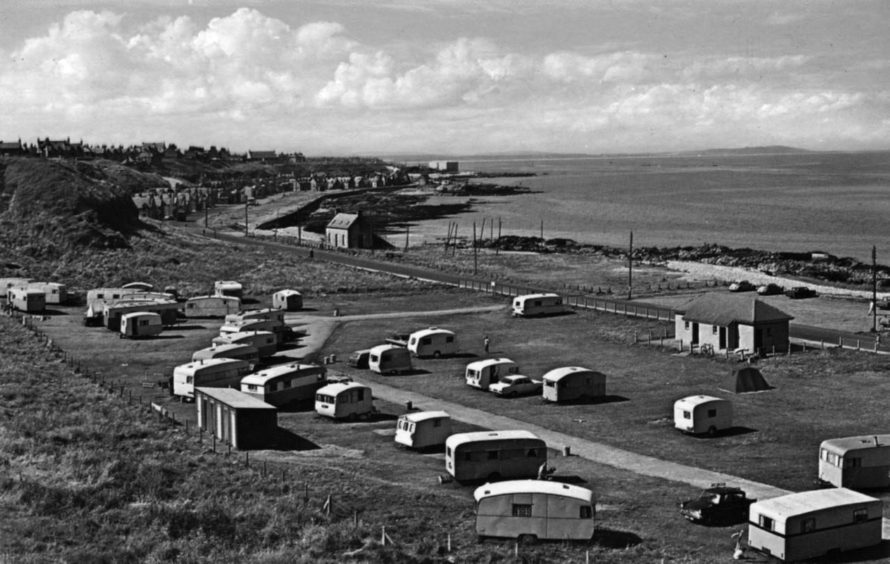 Buckie Town Council created a caravan park to try to attract tourists.