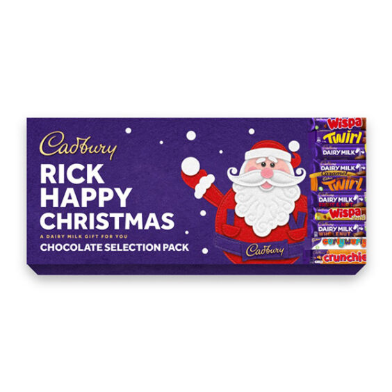 Personalised Cadbury Christmas Selection Box.