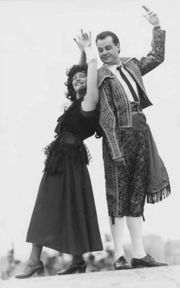 1992: Spanish Smiles: Kerry Donald and John Fitzsimmons star in Carmen the Musical, presented by city theatre group Pro Arte, which begins a five-night run tomorrow in the Arts Centre, King Street, Aberdeen at 7.45pm.