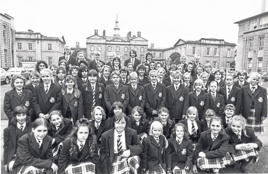 Breaking the 250-year-old all-boy tradition, girls joined the school for the first time