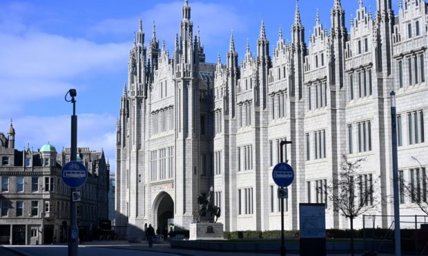 Aberdeen City Council headquarters Marischal College