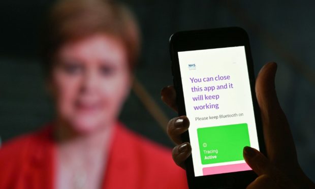 First Minister Nicola Sturgeon has urged people to continue using the Protect Scotland app.