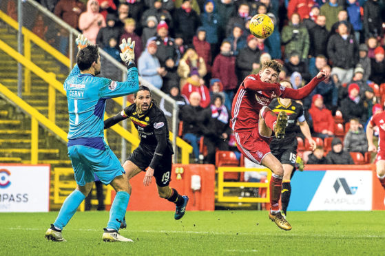 Aberdeen’s Ryan Christie looked most likely to make the difference against Hearts.
