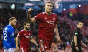 WATCH: Former Aberdeen striker Sam Cosgrove in fractious ‘b***** off’ exchange with New Zealand journalist over controversial serving of ban