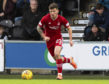 Kennedy in action for Aberdeen against St Mirren in January 2021.