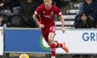 Kennedy in action for Aberdeen against St Mirren in January 2021.