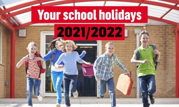 Your school holidays for 2021/2022