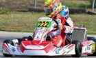 Beauly kart-racer Oliver Stewart competing in the World Karting finals in Italy in October 2021.