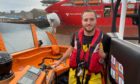 Stuart Gibb, new coxswain on the RNLI Aberdeen lifeboat. Photo: RNLI Aberdeen