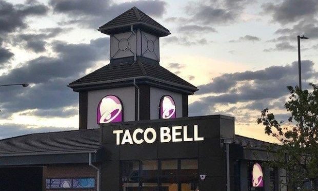Taco Bell at Haudagain Retail Park in Aberdeen.