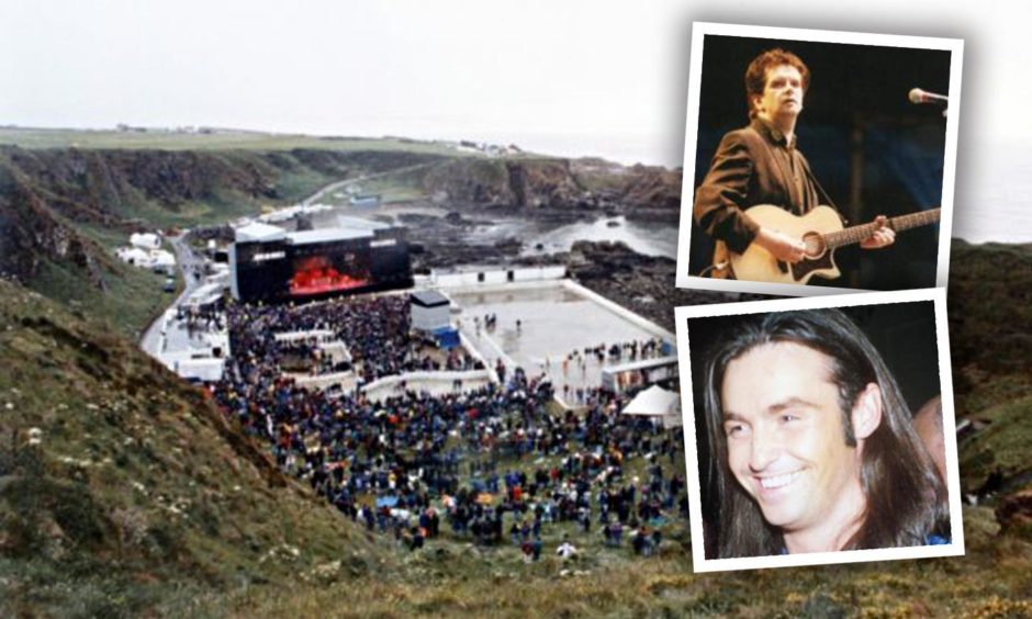 Thousands of fans gathered to watch Runrig and Wet Wet Wet perform at Tarlair in 1994.