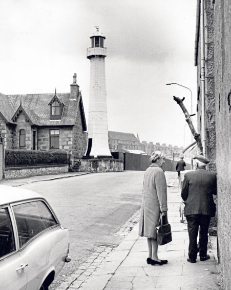 The “lighthouse in the street” on Sinclair Road