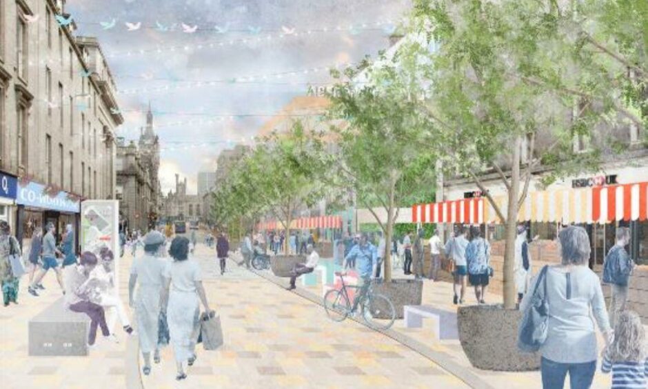 Market stalls could spill out of the planned new market, to be built on the former British Home Stores site, in the pedestrianised Union Street.