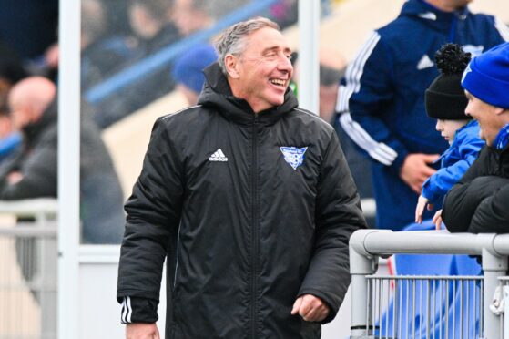 Peterhead manager Jim McInally