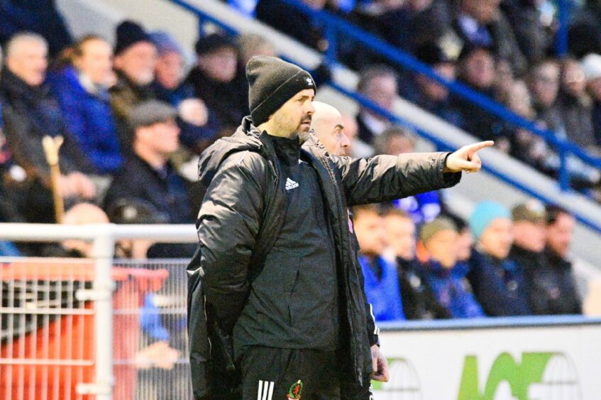 Cove Rangers manager Paul Hartley