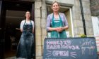 Kate Taylor-Beale (left) and Christine Sell run Honesty Bakehouse, Huntly.