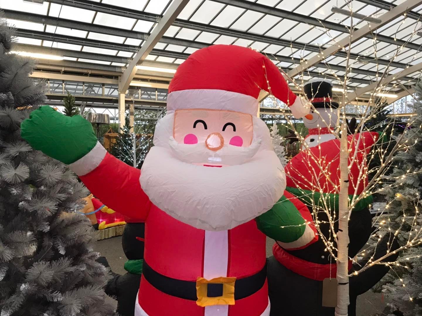 Santa at Mackenzie & Cruickshank (M&C). M&C is among the Scottish businesses to make your home and garden ready for Christmas.