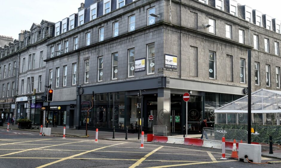 Bon Accord Street could remain closed until the end of March to allow outdoor trading for nearby hospitality premises.