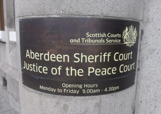 Steven Pitt appeared at Aberdeen Sheriff Court.