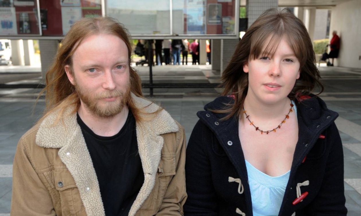 Fraser Denholm and Katie Guthrie secured 10,000 signatures on a petition to save Union Terrace Gardens.