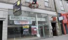 The former Bruce Millers shop on Union Street, Aberdeen