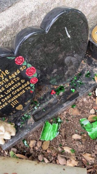Stephanie Doyle Arbroath grave 
