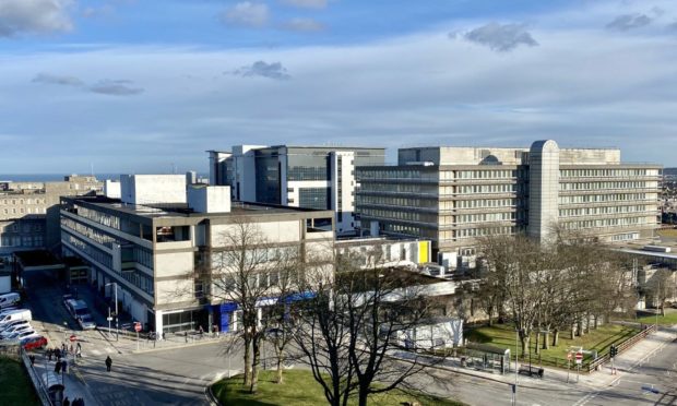 Aberdeen Royal Infirmary. Picture by Kami Thomson