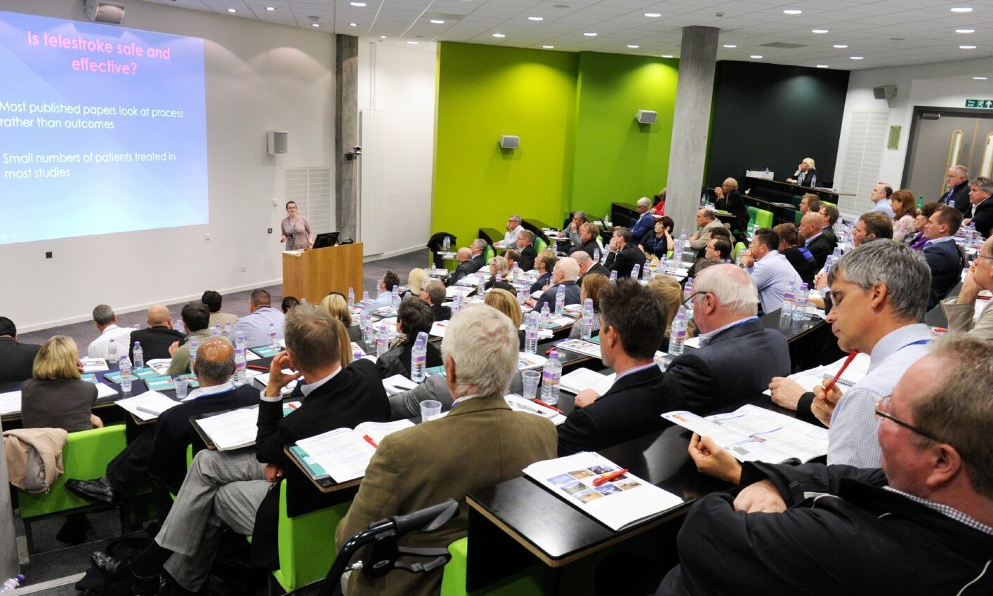 Delegates attend a healthcare conference at The Suttie Centre, which also houses the anatomy department. Picture by Colin Rennie.