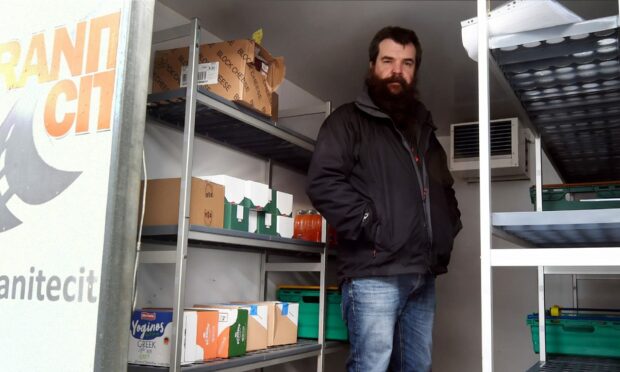 Instant Neighbour community connector and foodbank manager Evan Adamson.