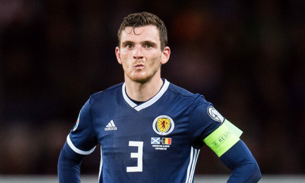 Scotland captain Andy Robertson