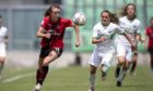 Christy Grimshaw in action for AC Milan against Sassuolo Women at Enzo Ricci Stadium in Sassuolo, Italy, in May.
