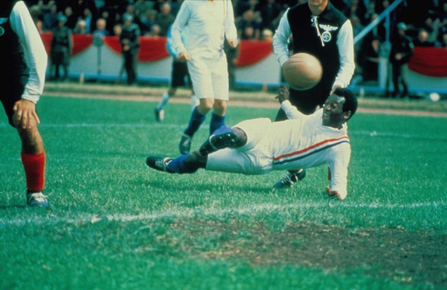 The Brazilian legend scored one of the most iconic goals of all-time in Escape to Victory.