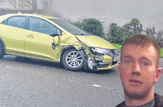 Jed Duncan was driving Banks’ Jeep when he was spotted by police in the Sheddocksley area. He went on to crash