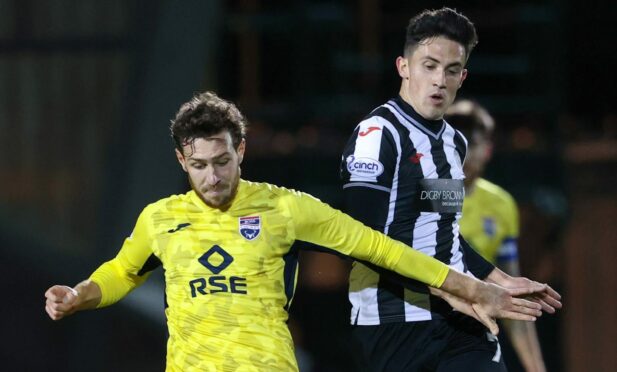 David Cancola in action for Ross County.